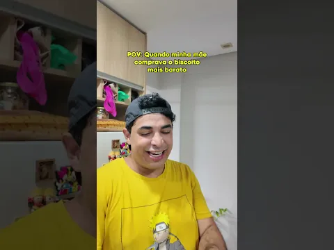 QUANDO MINHA MÃE COMPRAVA O BISCOITO MAIS BARATO