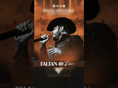 Faltan 49 días para vernos en el Pico Rivera Sports Arena. 🔥🎶 #RobertoTapia #Corridos #RBMusic