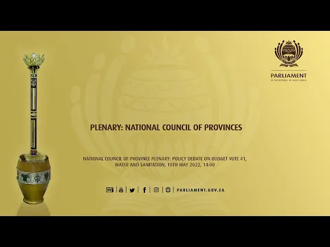 Download MP3 National Council of Province Plenary, 18th May 2022