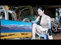 Download Lagu The 18-year-old genius girl restored a TV that was flooded and damaged by the storm.