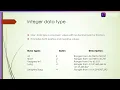 Programming Fundamentals data types