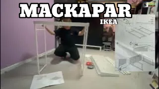 HOW TO ASSEMBLE MACKAPAR COAT RACK WITH SHOE STORAGE IKEA ADAEAGLE