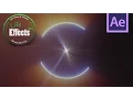 Trapcode Shine Experiment with Saber Shining Circle After Effects React