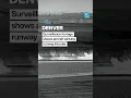 Denver airport Surveillance footage shows moment aircraft fatally struck runway intruder