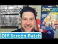 ScreenMend review DIY screen repair Window screen repair kit 150