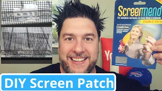 ScreenMend review DIY screen repair Window screen repair kit 150