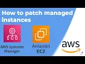 How to patch managed instances