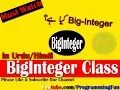 C - How To Use Big Integer Class in C By Farooq Ahmed