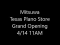 Mitsuwa Texas Plano Store Grand Opening