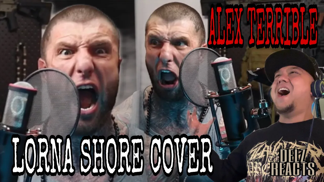 Alex Terrible Lorna Shore Pain Remains  Dancing Like Flames Cover (Reaction) #slaughtertoprevail