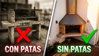 Cómo hacer un Asador SIN PATAS (Paso a Paso)