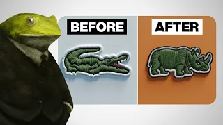 Why did Lacoste suddenly change its Logo Marketing explained by a Frog