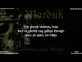 MARDUK - LA GRANDE DANSE MACABRE (LYRICS ON SCREEN)