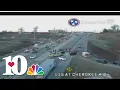 Crash blocking northbound Alcoa Highway at UT Medical Center traffic backed up for miles