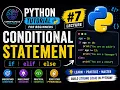 Python Tutorial Conditional Statements if elif else Explained for Beginners