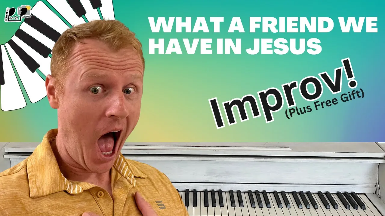 Piano by Pictures — Learn Piano with "Piano by Pictures Gospel" Method (YouTube video ad)