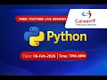 Python for Beginners - FREE Live Session CareerIT Hands-On Training-Day-5