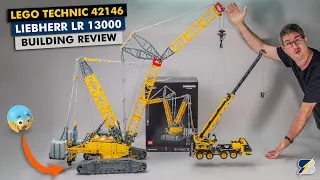 The $700 LEGO Technic monster - 42146 Liebherr LR 13000 detailed building review