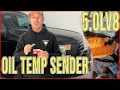 How to Install an Oil Temp Sensor in a 2015 F150 with a 5 0L Engine