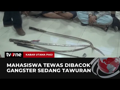 Polisi Ungkap Kasus Mahasiswa Tewas Dibacok Gangster di Semarang