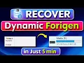 Fix Your Dynamic Foreign Disk Problems in Just 5 Minutes