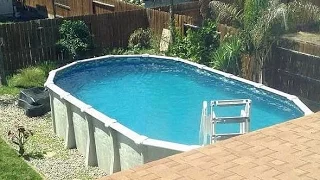 Used Above Ground Swimming Pool Walk-Thru How To Buy One Pt 2