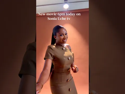 6pm today on Sonia Uche tv YouTube channel. Keep a date with us ❤️ #soniauche #love #film #nollywood