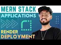 Deploying MERN Stack App to Render - MERN Stack Chat App with Socket IO UPDATED