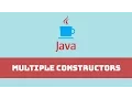 Java Programming Tutorial - Multiple Constructors for Classes