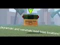 Narumaki and jayramaki toad boss locations New update