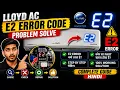 How to Fix Lloyd AC E2 Error Code Solving E2 Error Lloyd Inverter AC E2 Error
