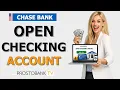 How to Open a Chase Checking Account Online Step-by-Step Guide