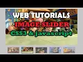 CSS Javascript image slider with thumbnails