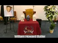 William Howard Butler Homegoing Service April 8th 2023 Worley Mortuary Cremation Service Fairmont NC