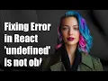 Fixing undefined is not an object evaluating PropTypes shape Error in React