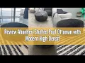 Review AbunHeri Stuffed Pouf Ottoman with Modern High-Density Foam Plush Fiber Pouf Stool Ottoman Ro