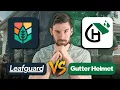 Gutter Helmet vs LeafGuard Comparing Features Maintenance Price for Your Gutter System