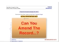 B C Vital Statistics Act review - can you amend your CoLB
