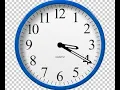 Analog - Clock using JavaFX