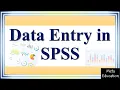 Mastering Data Entry in SPSS I How to enter Data in SPSS I SPSS
