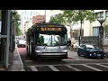 MBTA Silver Line SL4 SL5 action at Tufts Medical Center ft XE60