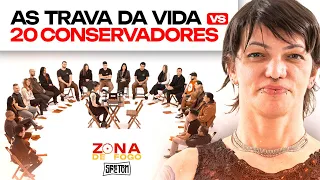 1 MULHER TRANS vs 20 CONSERVADORES | ZONA DE FOGO (ft. AS TRAVA DA VIDA)