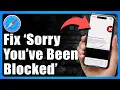 How To Fix Sorry You Have Been Blocked On Any Website