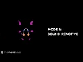 Outline Sugar Skull Sound Reactive LED Mask The Rave Cave