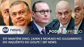 STF mantém Dino, Zanin e Moraes no julgamento do inquérito do golpe | SBT News