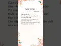 Download Lagu Đón Xuân #loibaihat #lyrics #donxuan