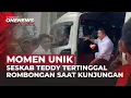 Lagu Unik! Detik-detik Seskab Teddy Tertinggal Rombongan Presiden Prabowo di Aceh | OneNews Update