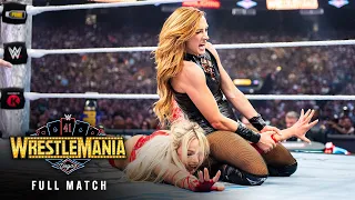 FULL MATCH Liv Morgan Raquel Rodriguez vs Becky Lynch Lyra Valkyria WrestleMania 41