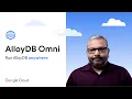 AlloyDB Omni Run AlloyDB anywhere - in your datacenter your laptop and in any cloud