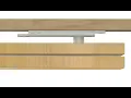 Tambee Hidden Door Hinge Top Hinge
